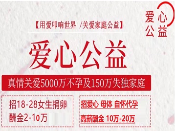 建昌捐卵助孕生子 爱心志愿者招募